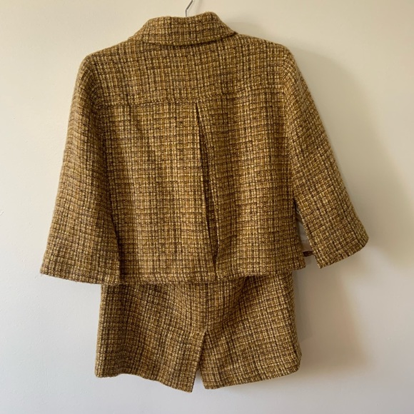 Vintage two piece tweed cape and skirt suit NWT - Picture 11 of 11